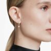 Náušnice Eternity Drop s diamanty vypěstovanými v laboratoři, celková hmotnost 0,7 Ct, kulatý tvar, 14K bílé zlato Náušnice Eternity Drop s diamanty vypěstovanými v laboratoři, celková hmotnost 0,7 Ct, kulatý tvar, 14K bílé zlato