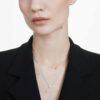 Náušnice Eternity Halo s diamanty vypěstovanými v laboratoři, 0,45 karátů celkem, kulatý tvar, stříbro 925 Náušnice Eternity Halo s diamanty vypěstovanými v laboratoři, 0,45 karátů celkem, kulatý tvar, stříbro 925