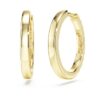 Náušnice Eternity Hoop s diamanty vypěstovanými v laboratoři, celkem 0,5 karátu, kulatý tvar, 14karátové žluté zlato Náušnice Eternity Hoop s diamanty vypěstovanými v laboratoři, celkem 0,5 karátu, kulatý tvar, 14karátové žluté zlato