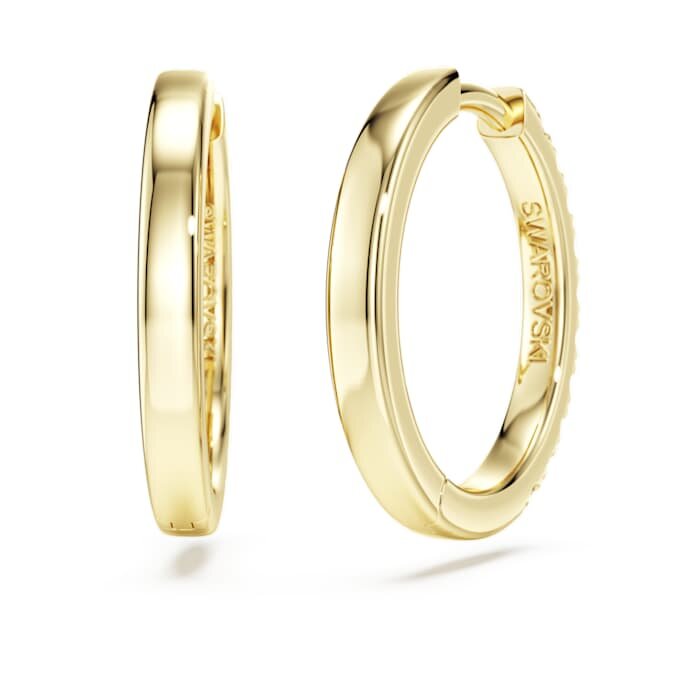 Náušnice Eternity Hoop s diamanty vypěstovanými v laboratoři, celkem 0,5 karátu, kulatý tvar, 14karátové žluté zlato Náušnice Eternity Hoop s diamanty vypěstovanými v laboratoři, celkem 0,5 karátu, kulatý tvar, 14karátové žluté zlato