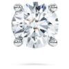 Náušnice Eternity s diamanty vypěstovanými v laboratoři, celková hmotnost 0,5 Ct, jednotlivé, kulatý tvar, 14K bílé zlato Náušnice Eternity s diamanty vypěstovanými v laboratoři, celková hmotnost 0,5 Ct, jednotlivé, kulatý tvar, 14K bílé zlato
