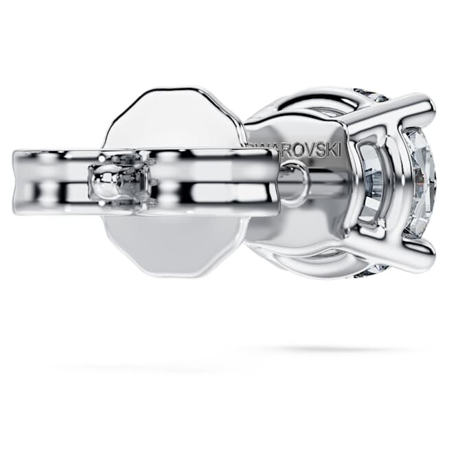 Náušnice Eternity s diamanty vypěstovanými v laboratoři, celková hmotnost 0,5 Ct, jednotlivé, kulatý tvar, 14K bílé zlato Náušnice Eternity s diamanty vypěstovanými v laboratoři, celková hmotnost 0,5 Ct, jednotlivé, kulatý tvar, 14K bílé zlato