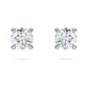Náušnice Eternity s diamanty vypěstovanými v laboratoři, celková hmotnost 0,52 karátů, kulatý tvar, stříbro Náušnice Eternity s diamanty vypěstovanými v laboratoři, celková hmotnost 0,52 karátů, kulatý tvar, stříbro