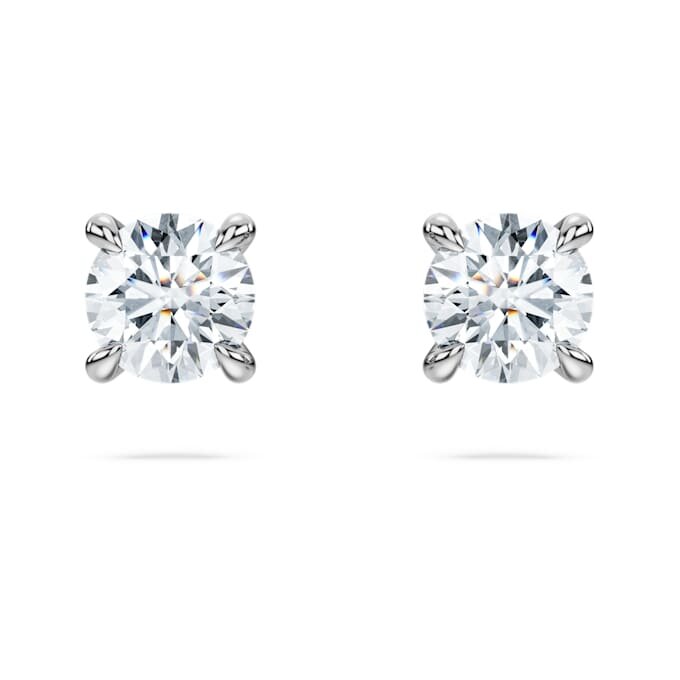 Náušnice Eternity s diamanty vypěstovanými v laboratoři, celková hmotnost 0,52 karátů, kulatý tvar, stříbro Náušnice Eternity s diamanty vypěstovanými v laboratoři, celková hmotnost 0,52 karátů, kulatý tvar, stříbro