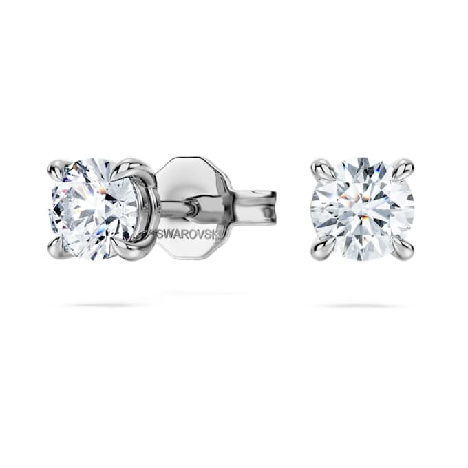 Náušnice Eternity s diamanty vypěstovanými v laboratoři, celková hmotnost 0,52 karátů, kulatý tvar, stříbro Náušnice Eternity s diamanty vypěstovanými v laboratoři, celková hmotnost 0,52 karátů, kulatý tvar, stříbro