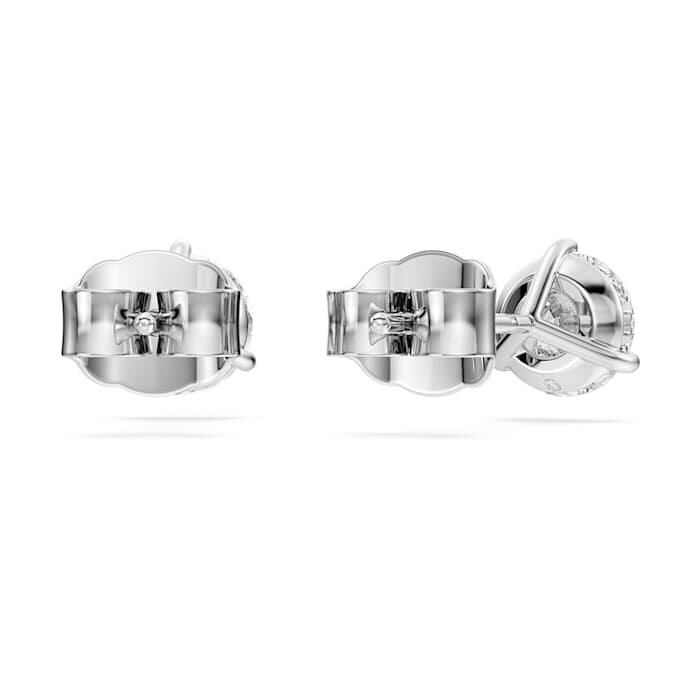 Náušnice Eternity s diamanty vypěstovanými v laboratoři, celková hmotnost 2,0 karátů, kulatý tvar, 14karátové bílé zlato Náušnice Eternity s diamanty vypěstovanými v laboratoři, celková hmotnost 2,0 karátů, kulatý tvar, 14karátové bílé zlato