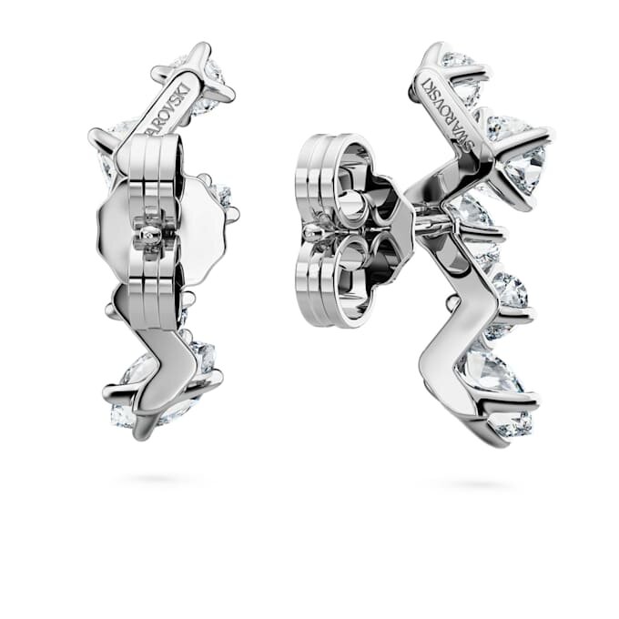 Náušnice Galaxy Ear Cuffs s laboratorně vypěstovanými diamanty o celkové hmotnosti 1,25 karátu, různé tvary, 14karátové bílé zlato Náušnice Galaxy Ear Cuffs s laboratorně vypěstovanými diamanty o celkové hmotnosti 1,25 karátu, různé tvary, 14karátové bílé zlato