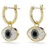 Náušnice Symbolica s motivem „Evil Eye“, modré, pozlacené Náušnice Symbolica s motivem „Evil Eye“, modré, pozlacené