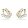 Náušnice typu „Ear Cuffs“ Hyperbola s různými briliantovými brusi, bílé, povrchová úprava z kombinace kovů Náušnice typu „Ear Cuffs“ Hyperbola s různými briliantovými brusi, bílé, povrchová úprava z kombinace kovů
