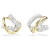 Náušnice typu „Ear Cuffs“ Hyperbola s různými briliantovými brusi, bílé, povrchová úprava z kombinace kovů Náušnice typu „Ear Cuffs“ Hyperbola s různými briliantovými brusi, bílé, povrchová úprava z kombinace kovů