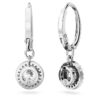 Náušnice Una Angelic Drop s kulatým briliantovým výbrusem, pavé, bílé, rhodiované Náušnice Una Angelic Drop s kulatým briliantovým výbrusem, pavé, bílé, rhodiované