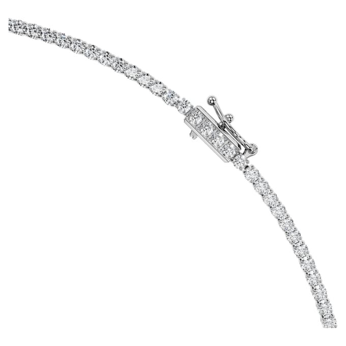 Osmiboký náhrdelník s diamanty vypěstovanými v laboratoři, celková hmotnost 37,70 Ct, osmiboký tvar, 18karátové bílé zlato Osmiboký náhrdelník s diamanty vypěstovanými v laboratoři, celková hmotnost 37,70 Ct, osmiboký tvar, 18karátové bílé zlato