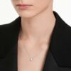 Osmiboký přívěsek s diamanty vypěstovanými v laboratoři, celková hmotnost 0,5 Ct, osmiboký tvar, 14K bílé zlato Osmiboký přívěsek s diamanty vypěstovanými v laboratoři, celková hmotnost 0,5 Ct, osmiboký tvar, 14K bílé zlato