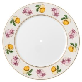 Porcelán Idyllia éTagèRe, motiv Crystal Print, Lily Citron, malý, vícebarevný