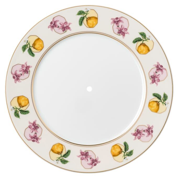 Porcelán Idyllia éTagèRe, motiv Crystal Print, Lily Citron, malý, vícebarevný Porcelán Idyllia éTagèRe, motiv Crystal Print, Lily Citron, malý, vícebarevný