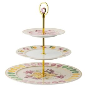Porcelán Idyllia éTagèRe, motiv s krystalovým potiskem, vícebarevný