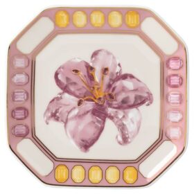 Porcelán Idyllia Vide Poche, motiv s krystalovým potiskem, lilie, vícebarevný