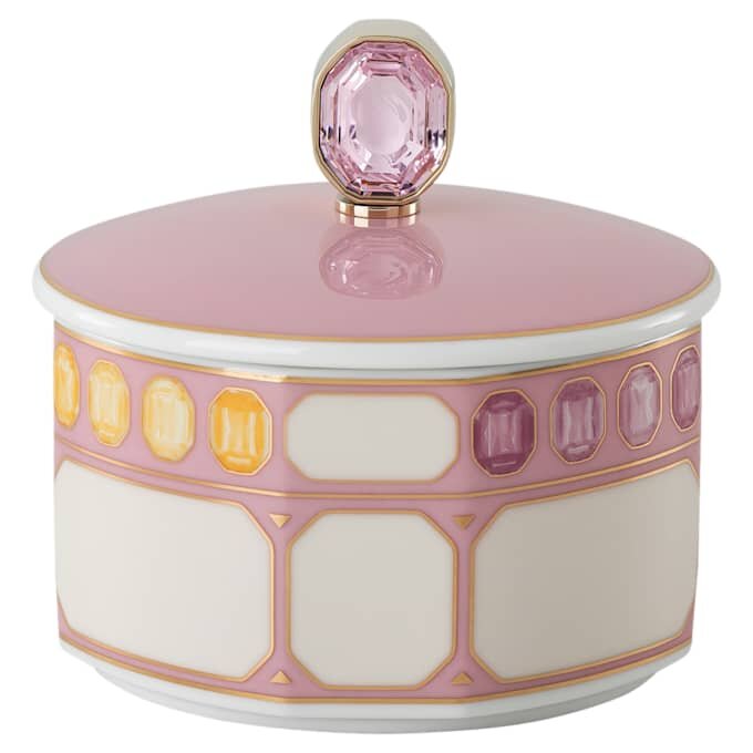 Porcelánová krabička Idyllia, růžová Porcelánová krabička Idyllia, růžová