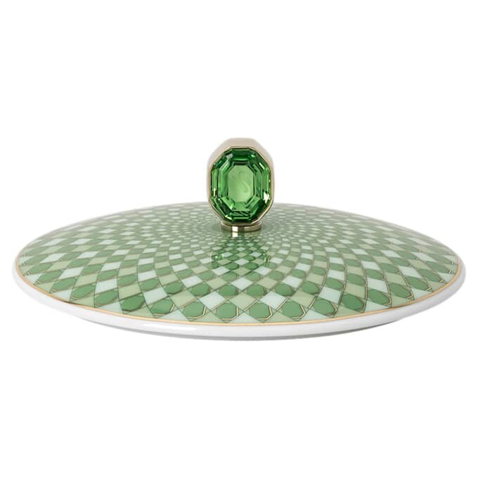Porcelánová krabička Signum, zelená Porcelánová krabička Signum, zelená