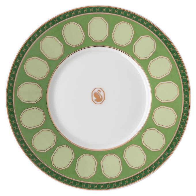 Porcelánový šálek s podšálkem Signum, zelený Porcelánový šálek s podšálkem Signum, zelený