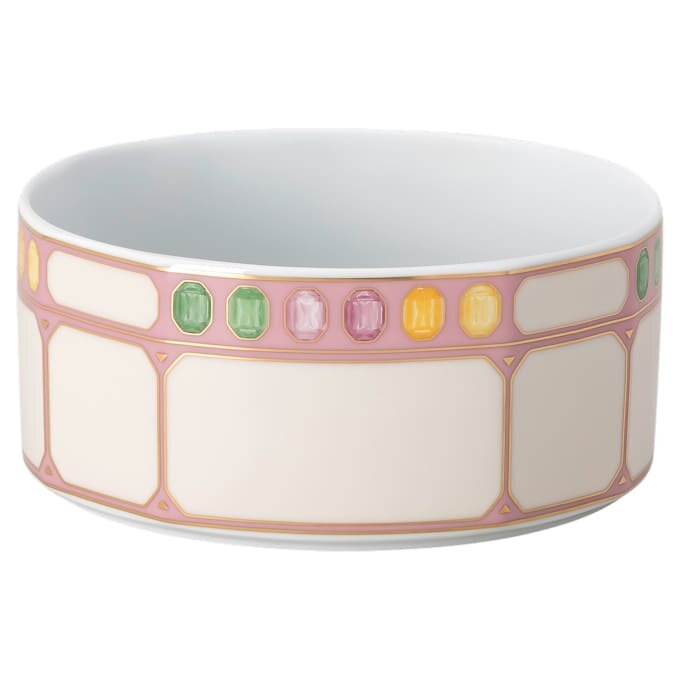 Porcelánová miska na cereálie Idyllia, motiv s krystaly, drahé kameny, vícebarevná Porcelánová miska na cereálie Idyllia, motiv s krystaly, drahé kameny, vícebarevná
