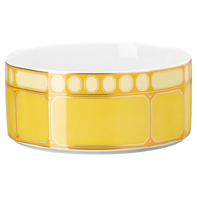 Porcelánová miska na cereálie Signum, žlutá Porcelánová miska na cereálie Signum, žlutá