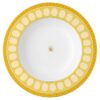 Porcelánový polévkový talíř Signum, žlutý Porcelánový polévkový talíř Signum, žlutý