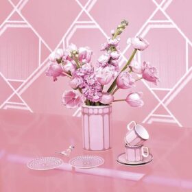 Porcelánová sada na espresso Signum, vícebarevná