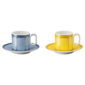 Porcelánová sada na espresso Signum, vícebarevná