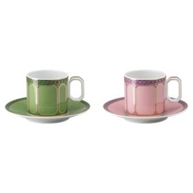 Porcelánová sada na espresso Signum, vícebarevná