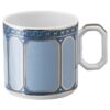 Porcelánový šálek na espresso Signum s podšálkem, modrý Porcelánový šálek na espresso Signum s podšálkem, modrý