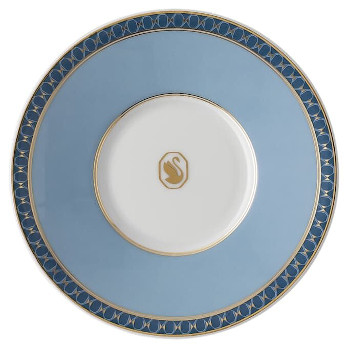 Porcelánový šálek na espresso Signum s podšálkem, modrý Porcelánový šálek na espresso Signum s podšálkem, modrý