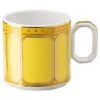 Šálek na espresso Signum s podšálkem, porcelán, žlutý Šálek na espresso Signum s podšálkem, porcelán, žlutý