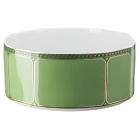 Porcelánová servírovací mísa Signum, velká, zelená