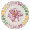 Porcelánový servírovací talíř Idyllia, motiv Crystal Print, lilie, vícebarevný Porcelánový servírovací talíř Idyllia, motiv Crystal Print, lilie, vícebarevný