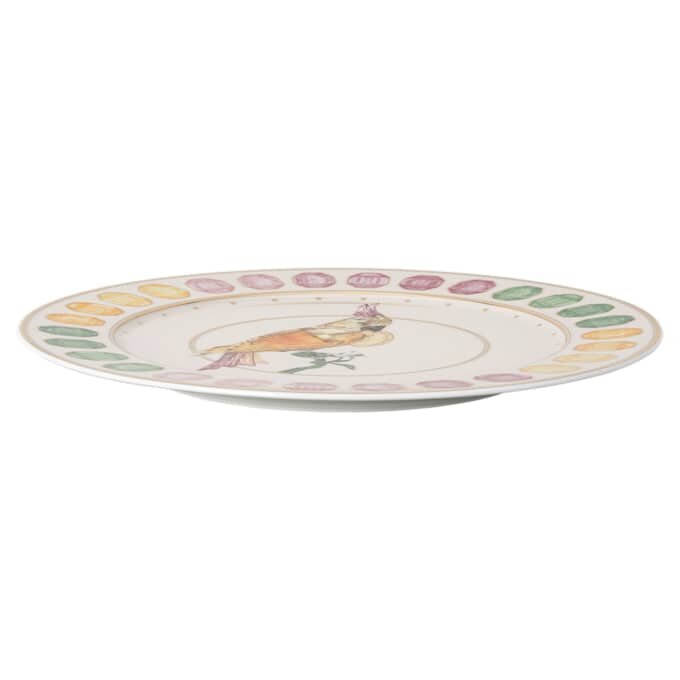 Porcelánový talíř Idyllia, motiv Crystal Print, kakadu, vícebarevný Porcelánový talíř Idyllia, motiv Crystal Print, kakadu, vícebarevný