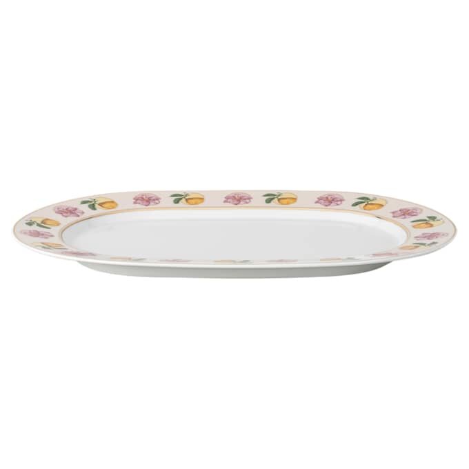 Porcelánový talíř Idyllia, motiv Crystal Print, Lily Citron, malý, vícebarevný Porcelánový talíř Idyllia, motiv Crystal Print, Lily Citron, malý, vícebarevný