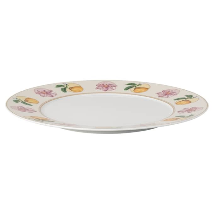Porcelánový talíř Idyllia, motiv z křišťálu, Lily Citron, vícebarevný Porcelánový talíř Idyllia, motiv z křišťálu, Lily Citron, vícebarevný