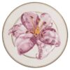 Porcelánový talíř na chléb Idyllia, motiv Crystal Print, lilie, fialová Porcelánový talíř na chléb Idyllia, motiv Crystal Print, lilie, fialová