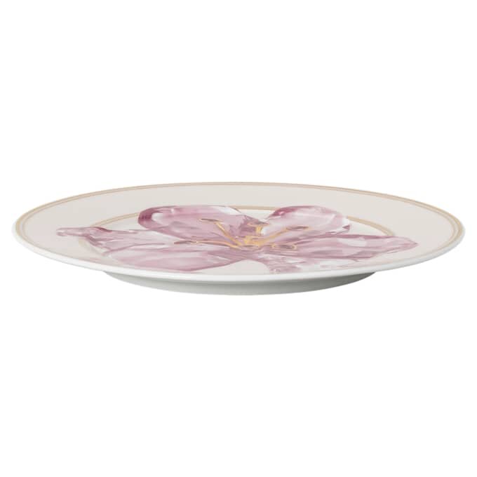 Porcelánový talíř na chléb Idyllia, motiv Crystal Print, lilie, fialová Porcelánový talíř na chléb Idyllia, motiv Crystal Print, lilie, fialová