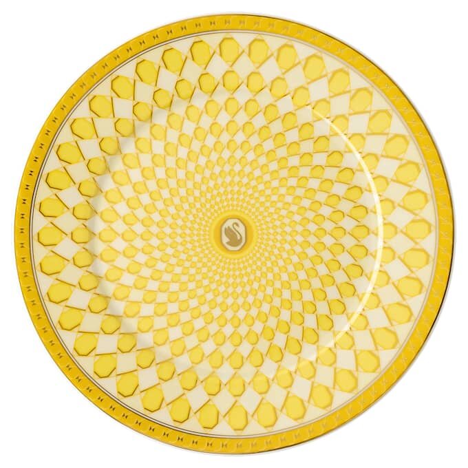 Porcelánový talíř na chléb Signum, žlutý Porcelánový talíř na chléb Signum, žlutý