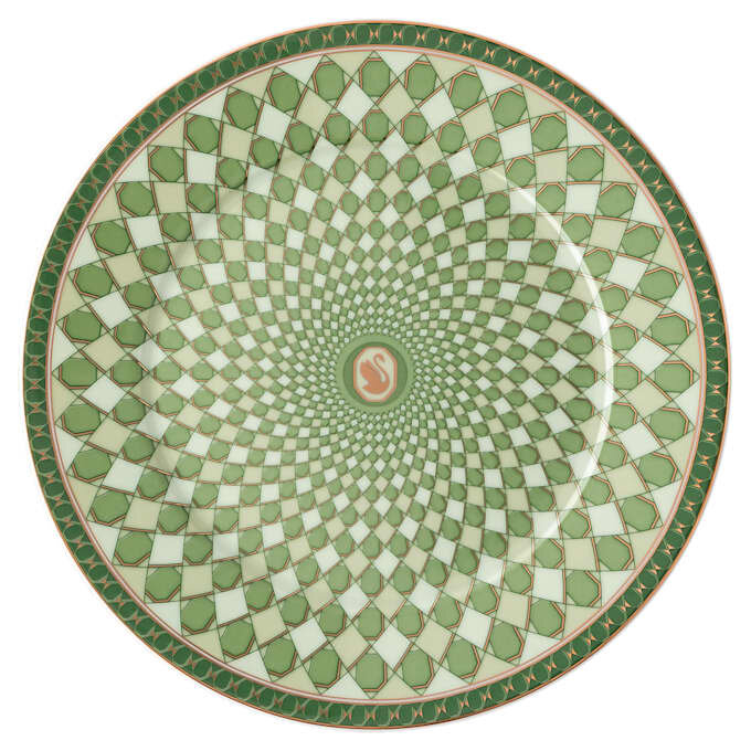 Porcelánový talíř na chléb Signum, zelený Porcelánový talíř na chléb Signum, zelený