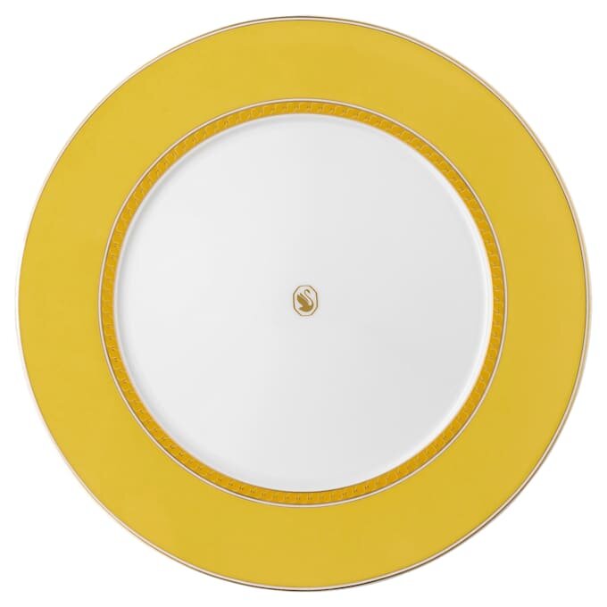Porcelánový talíř Signum, žlutý Porcelánový talíř Signum, žlutý