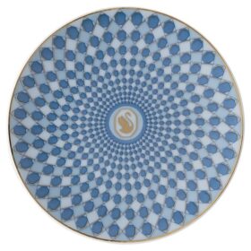 Porcelánový talíř Signum, malý, modrý