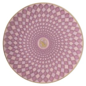 Porcelánový talíř Signum, malý, růžový