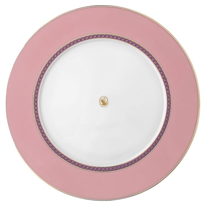 Porcelánový talíř Signum, růžový Porcelánový talíř Signum, růžový