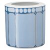 Porcelánová váza Signum, široká, modrá Porcelánová váza Signum, široká, modrá