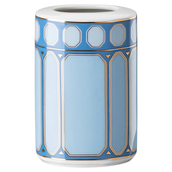Porcelánová váza Signum, malá, modrá Porcelánová váza Signum, malá, modrá