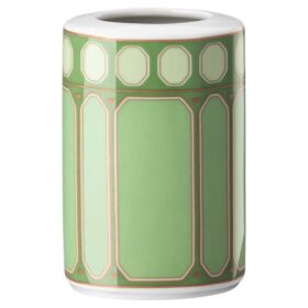 Porcelánová váza Signum, malá, zelená