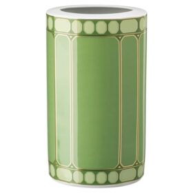 Porcelánová váza Signum, velká, zelená